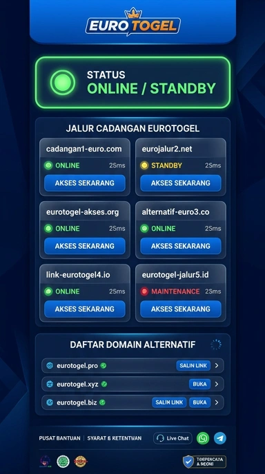 Tampilan link alternatif eurotogel